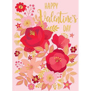 Gold Leaves Valentine's Day Greeting Card - Just Fabulous Palm Springs