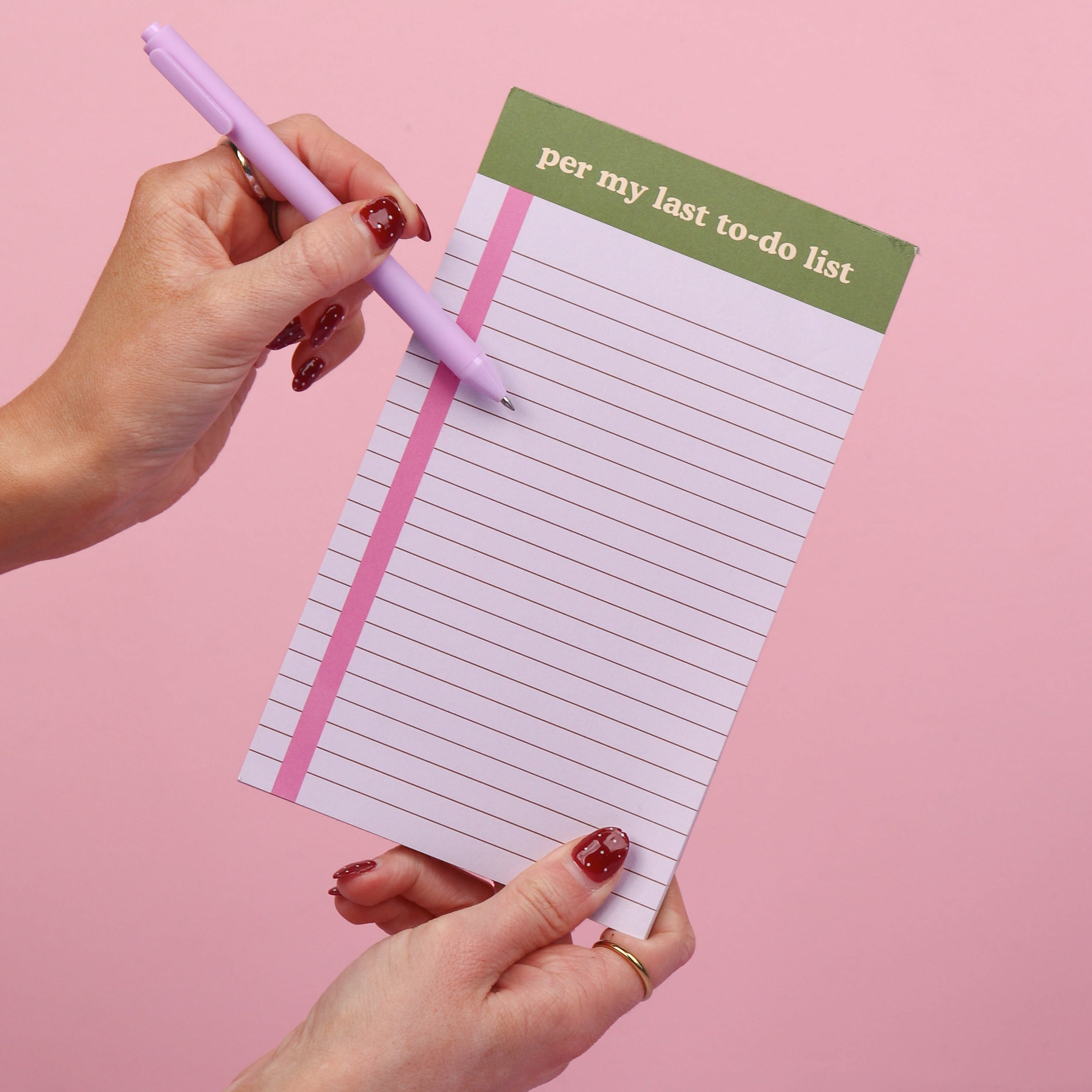 Per My Last To-Do List Tearaway Notepad