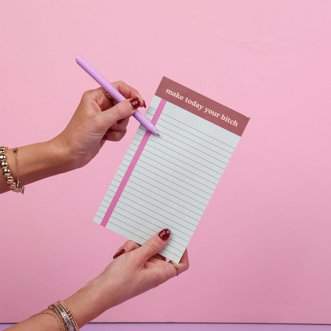 Make Today Your Bitch Tearaway Notepad