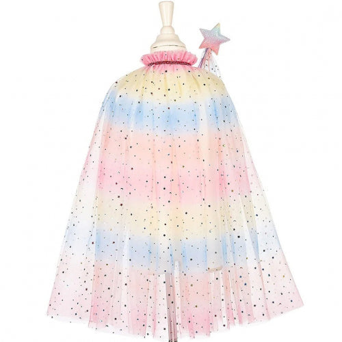 Unicorn Cape+Tiara+Wand Set