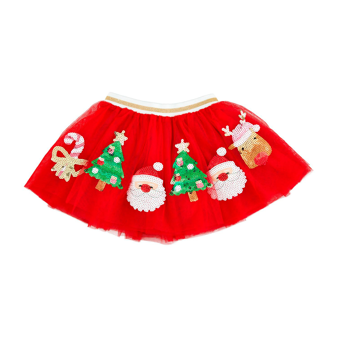 Christmas Sequin Tutu - Red