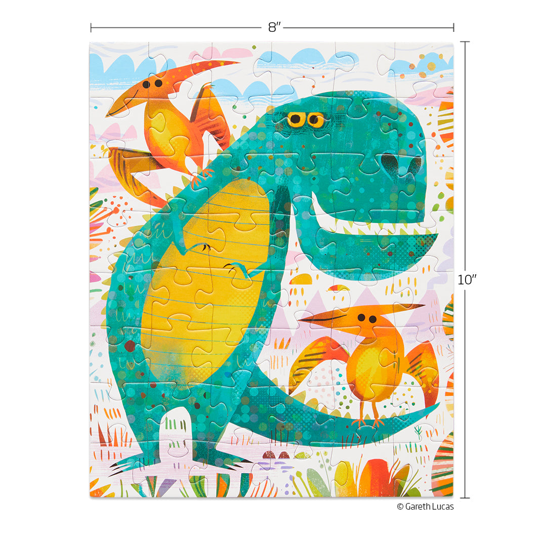 T-Rex And Friends 48 Piece Puzzle Snax
