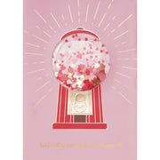 Love Gumball Machine Valentine's Day Greeting Card - Just Fabulous Palm Springs