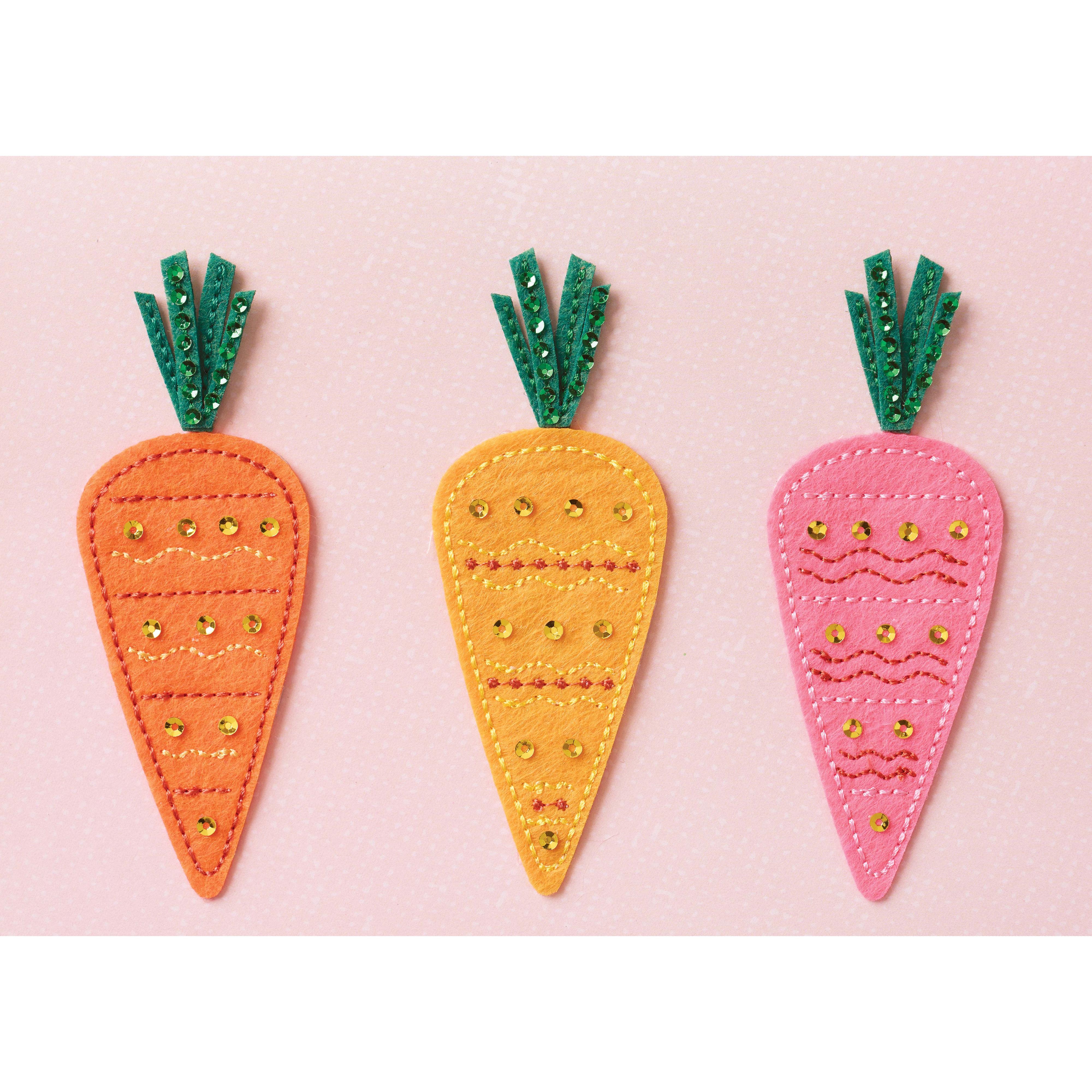 Carrot Patch Easter Greeting Card