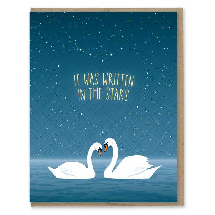 Written In The Stars Greeting Card - Just Fabulous Palm Springs