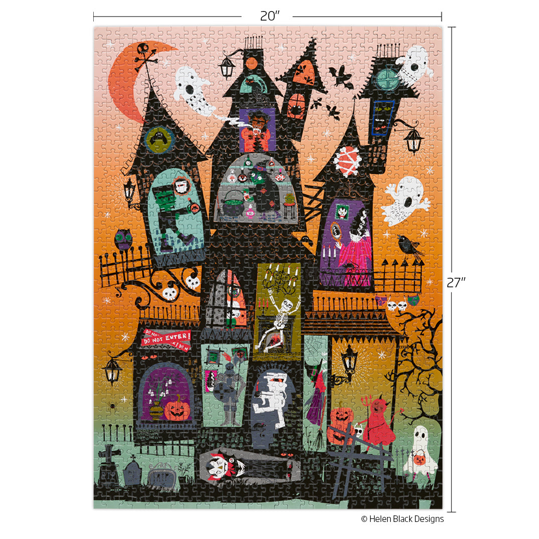 Haunted House 1000 Piece Puzzle