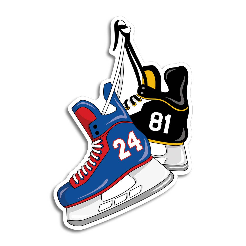 Die Cut Sticker: Heated Rivalry Hockey Skates