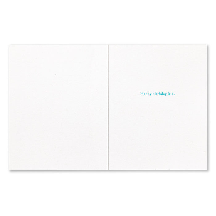 Never Put Off Tomorrow Birthday Card