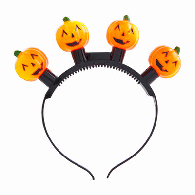 Light Up Jack-O-Lantern Headband