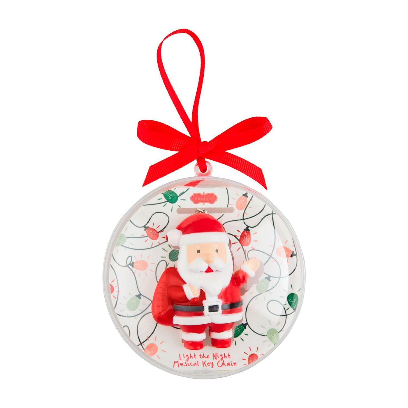 Holiday Musical Keychain - Santa