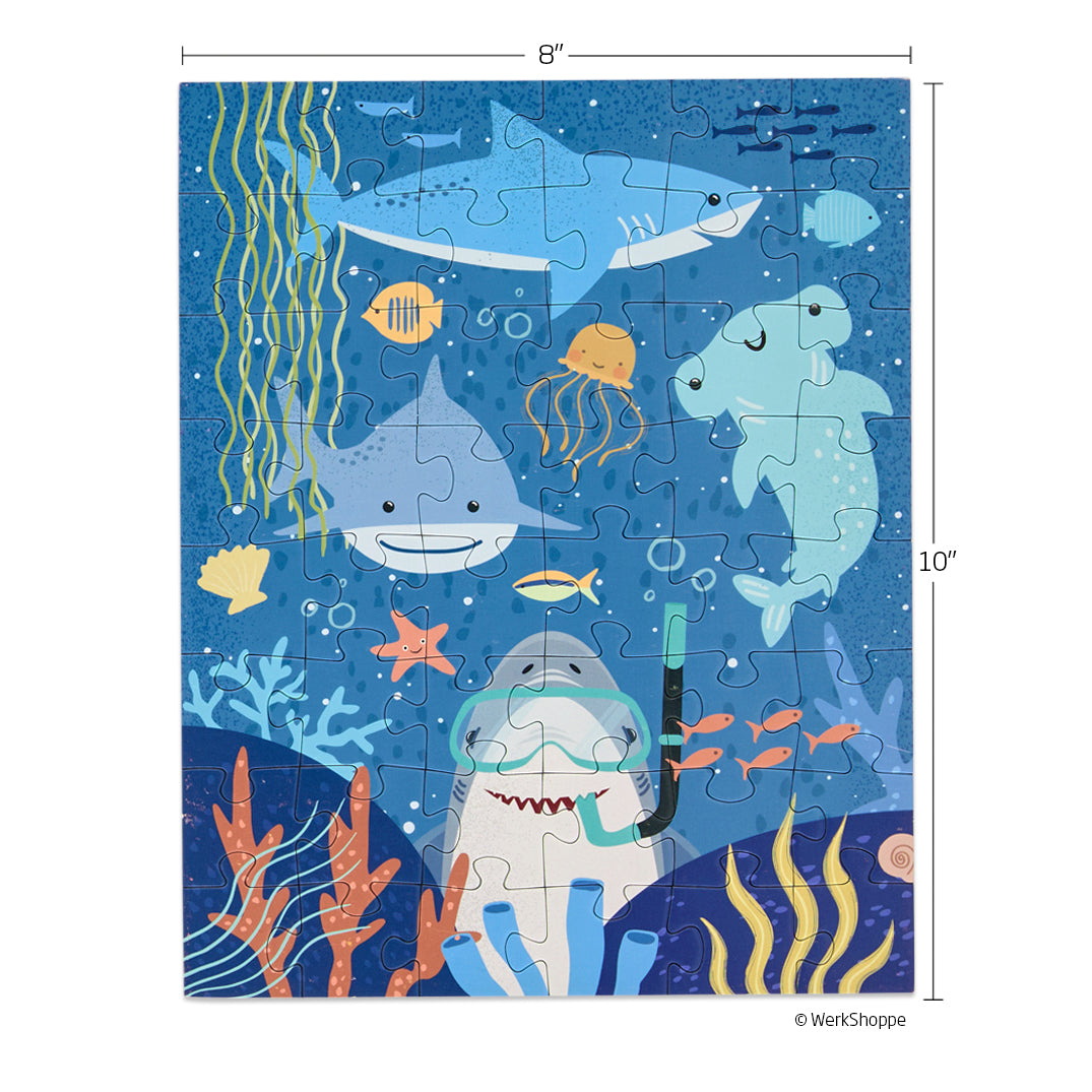 Shark Tank 48 Puzzle Snax