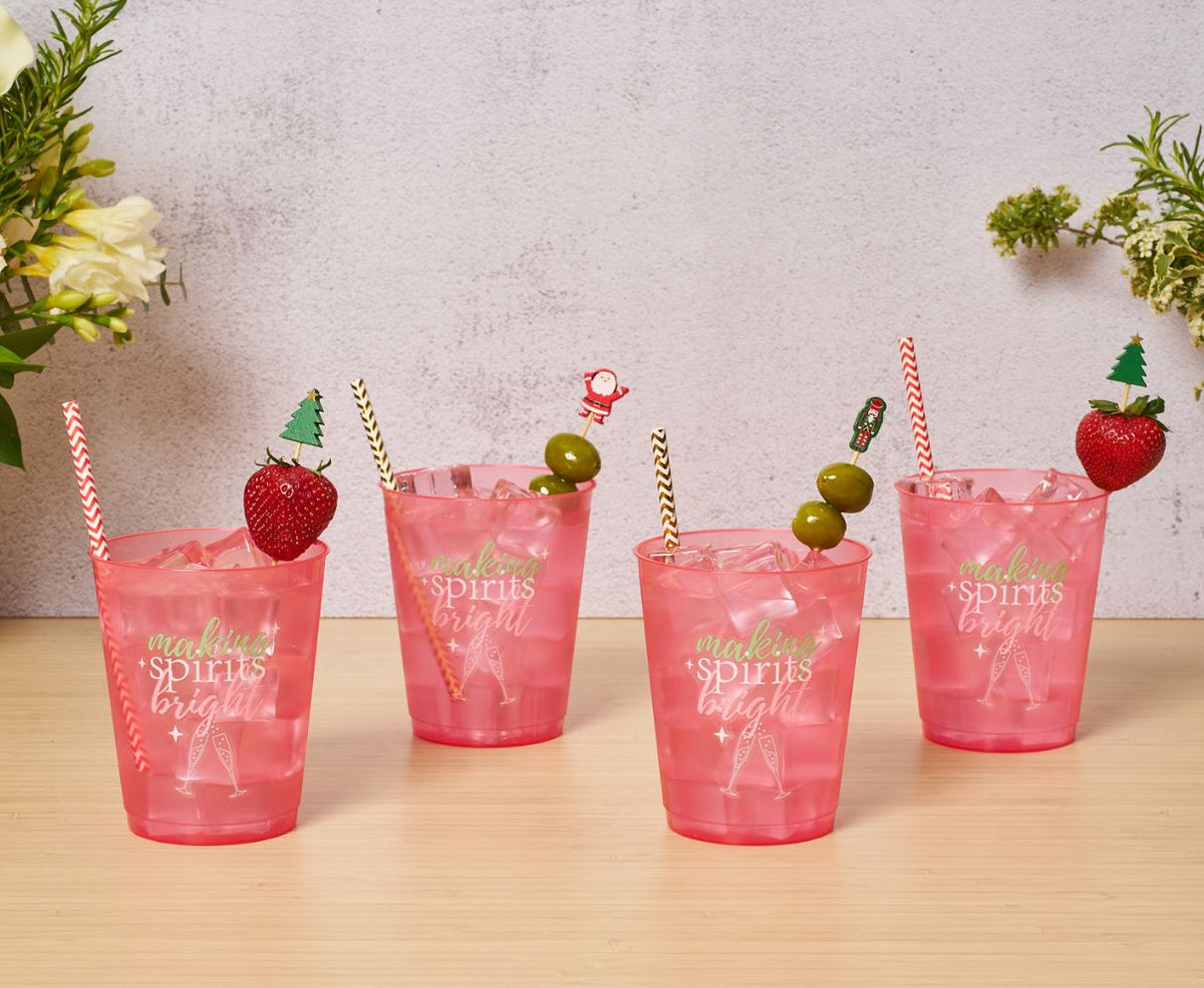 Spirits Bright Frost Flex Cups - 8 Pack