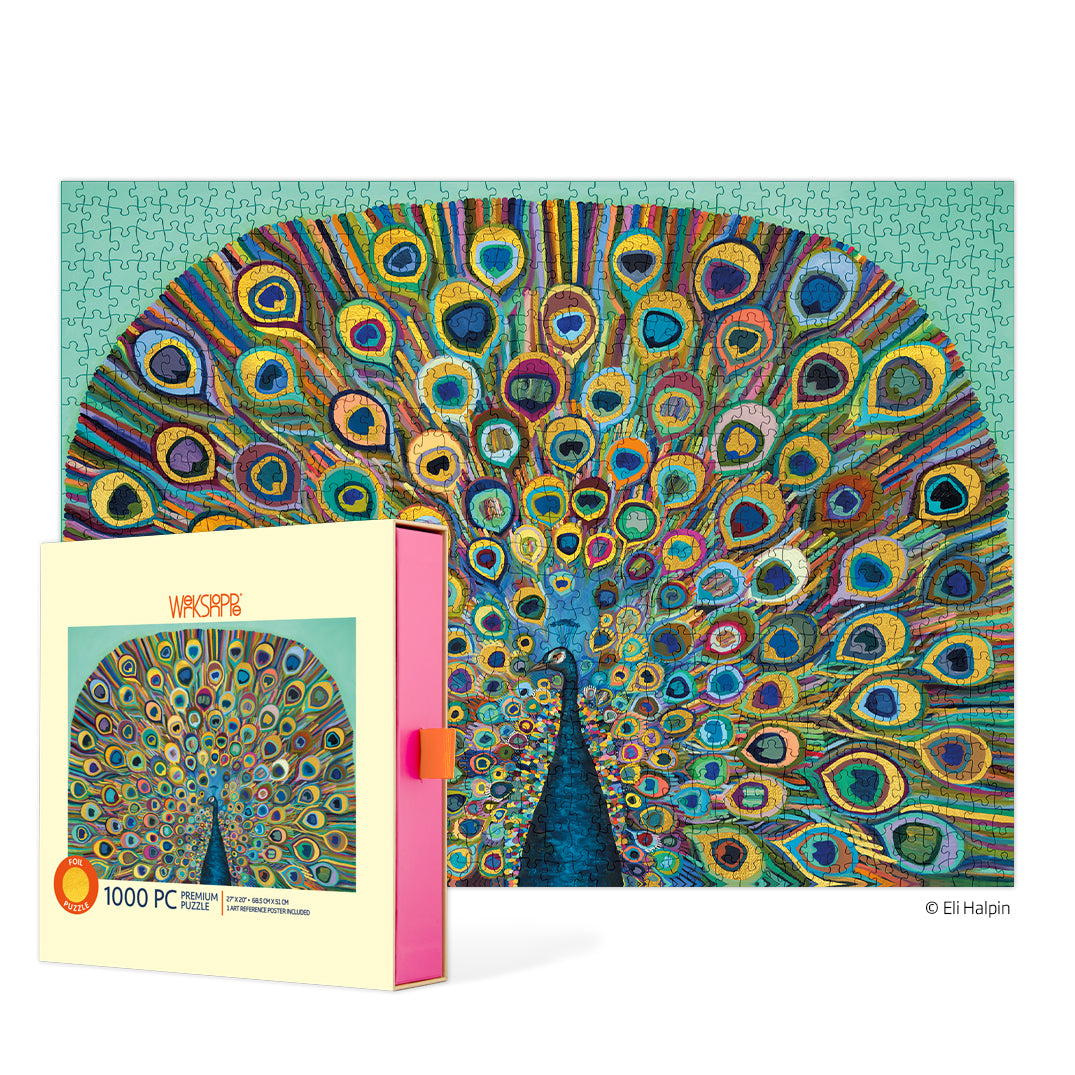 Peacock 1000 Piece Puzzle