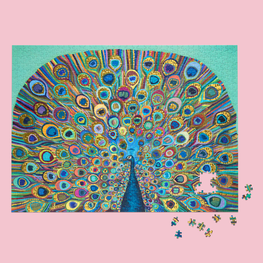 Peacock 1000 Piece Puzzle