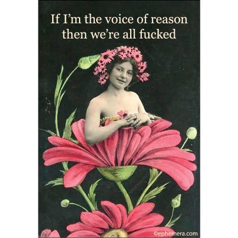 Magnet: If I'm The Voice Of Reason