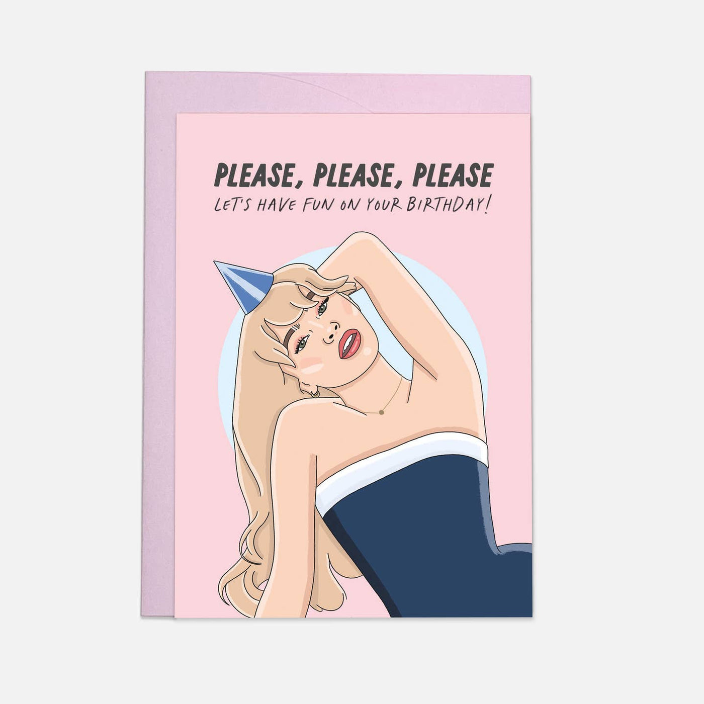 Please Birthday Sabrina Carpenter Birthday Card