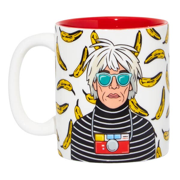 Coffee Mug: Andy Warhol Bananas