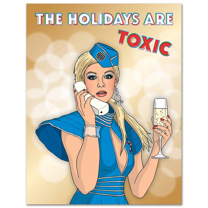Holiday Card: Britney Holidays Are Toxic