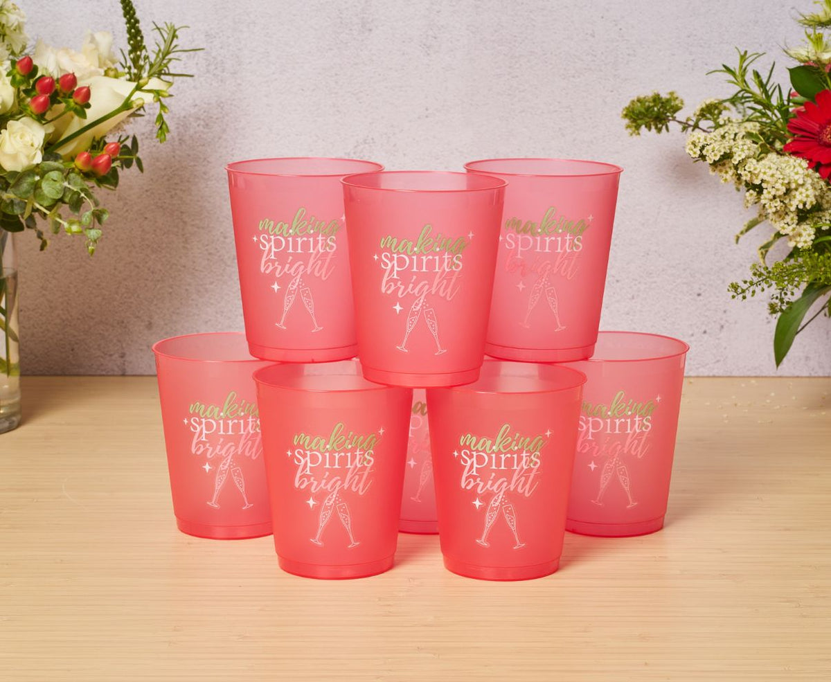 Spirits Bright Frost Flex Cups - 8 Pack