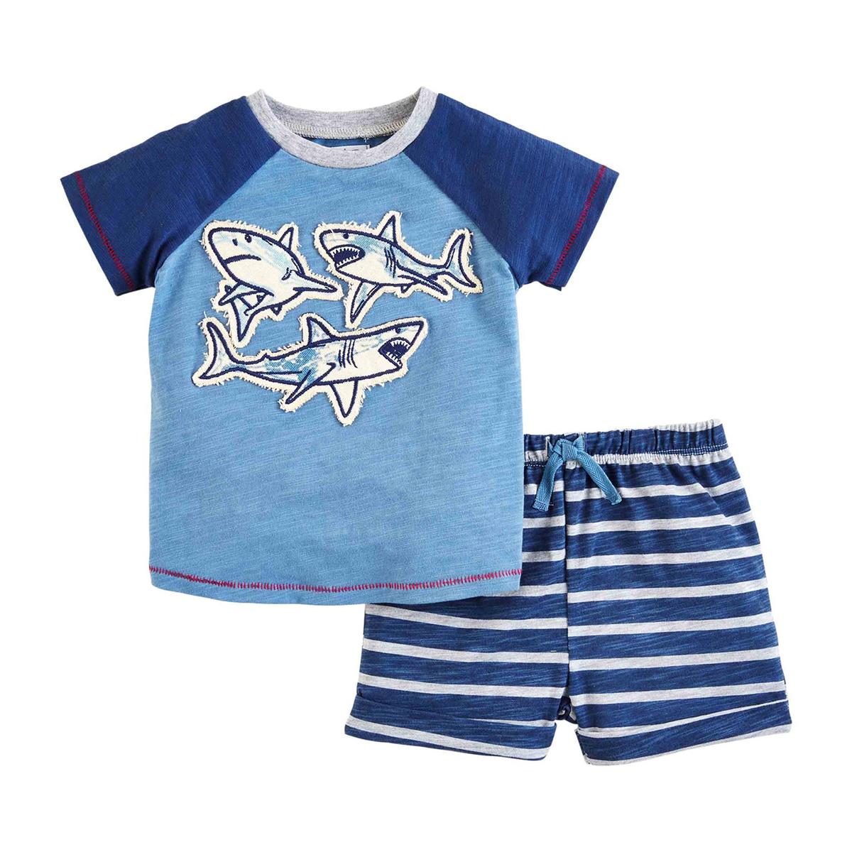 Shark Short Set - 4T-5T