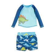 Dino Rash Guard And Swim Trunk Set - Just Fabulous Palm Springs