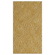 Gold Elegance Embossed Guest Towels