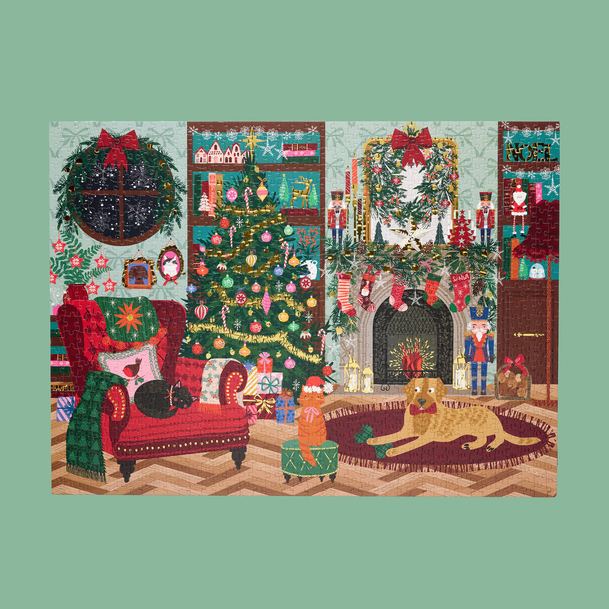 Festive Family Room 1000 PC Puzzle