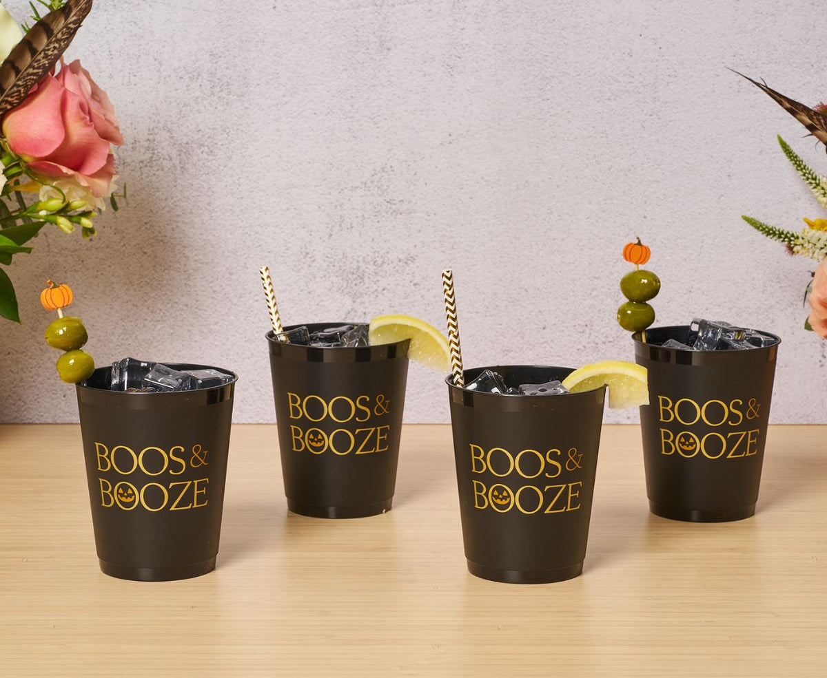 Boos & Booze Frost Flex Cups - 8 Pack