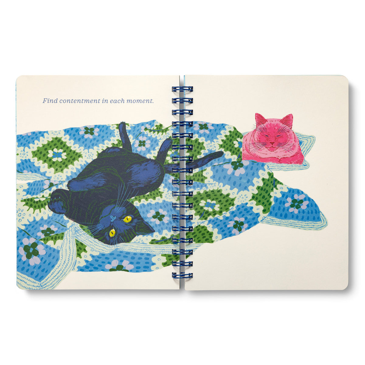 Be Who You Are. Love What You Love. Spiral Notebook