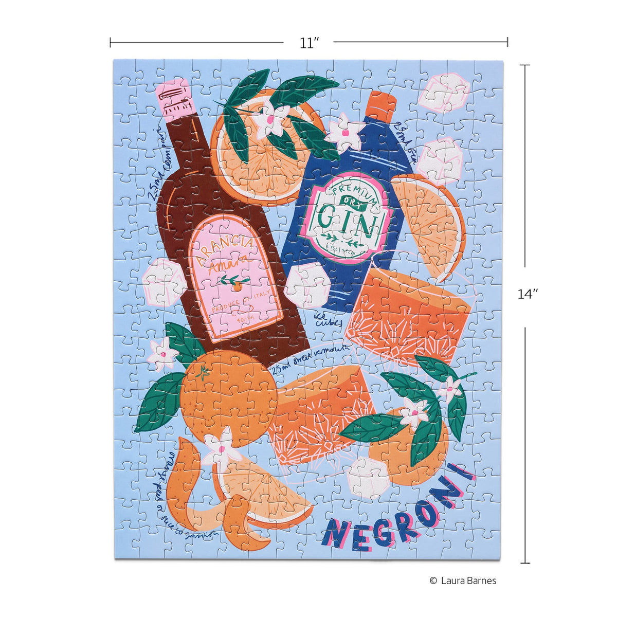 Cocktail Classics Set Of 3 Puzzles