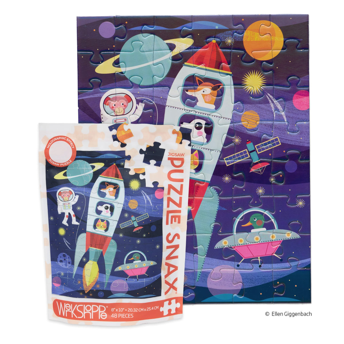Space Explorers 48 pc Puzzle Snax