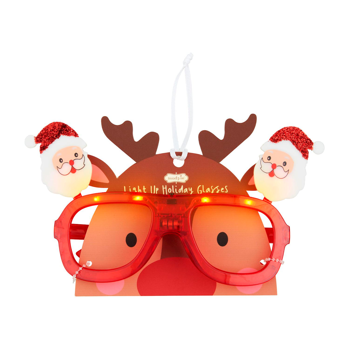 Christmas LED Glasses - Santa