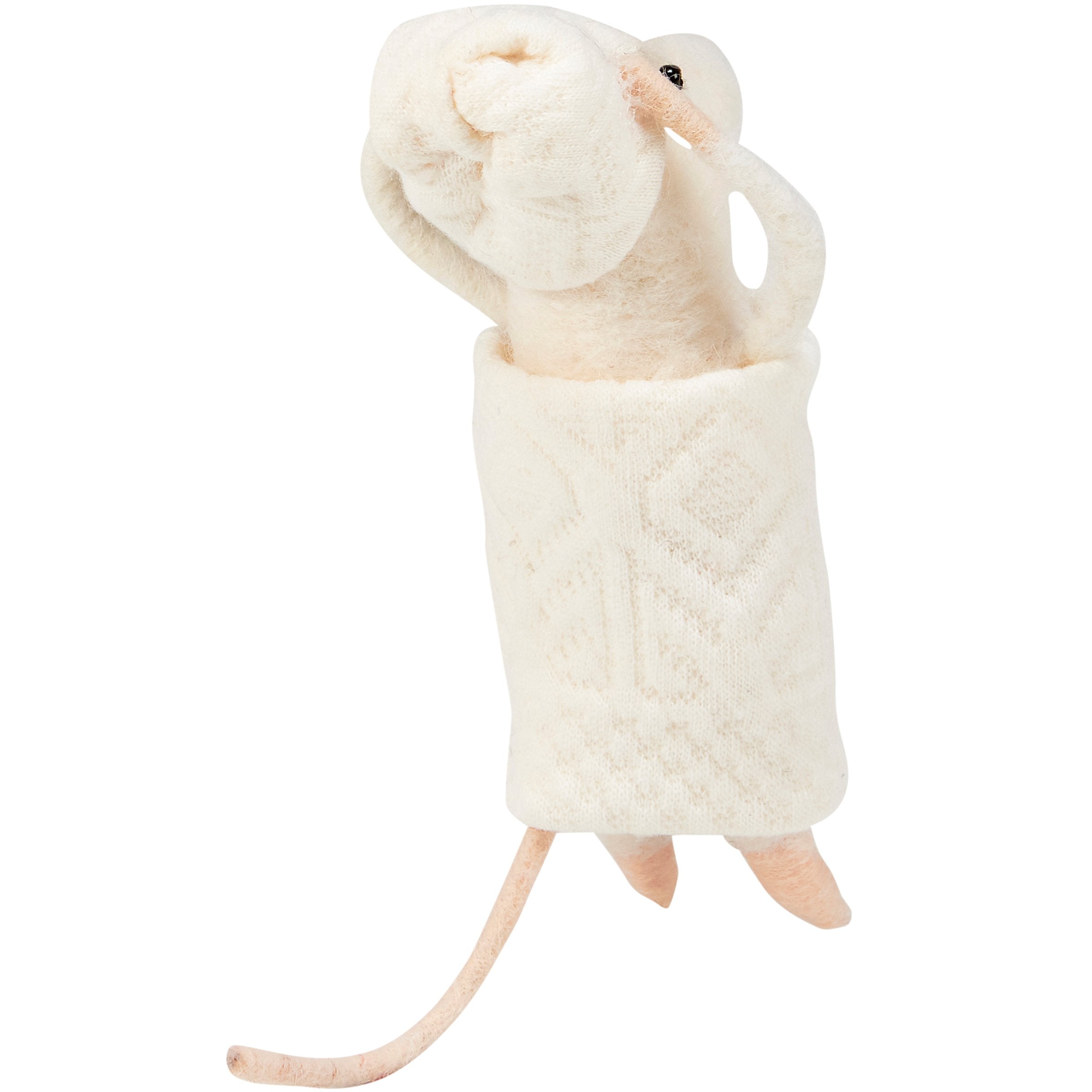 Bathtime Mouse Felt Sitter