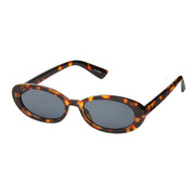 Rose Mini Oval Sunglasses - Tortoise