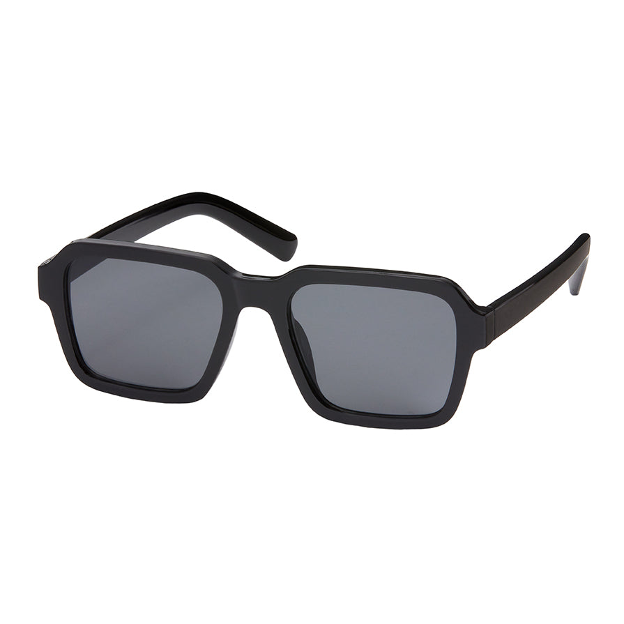 Heritage Iconic Square Sunglasses - Black