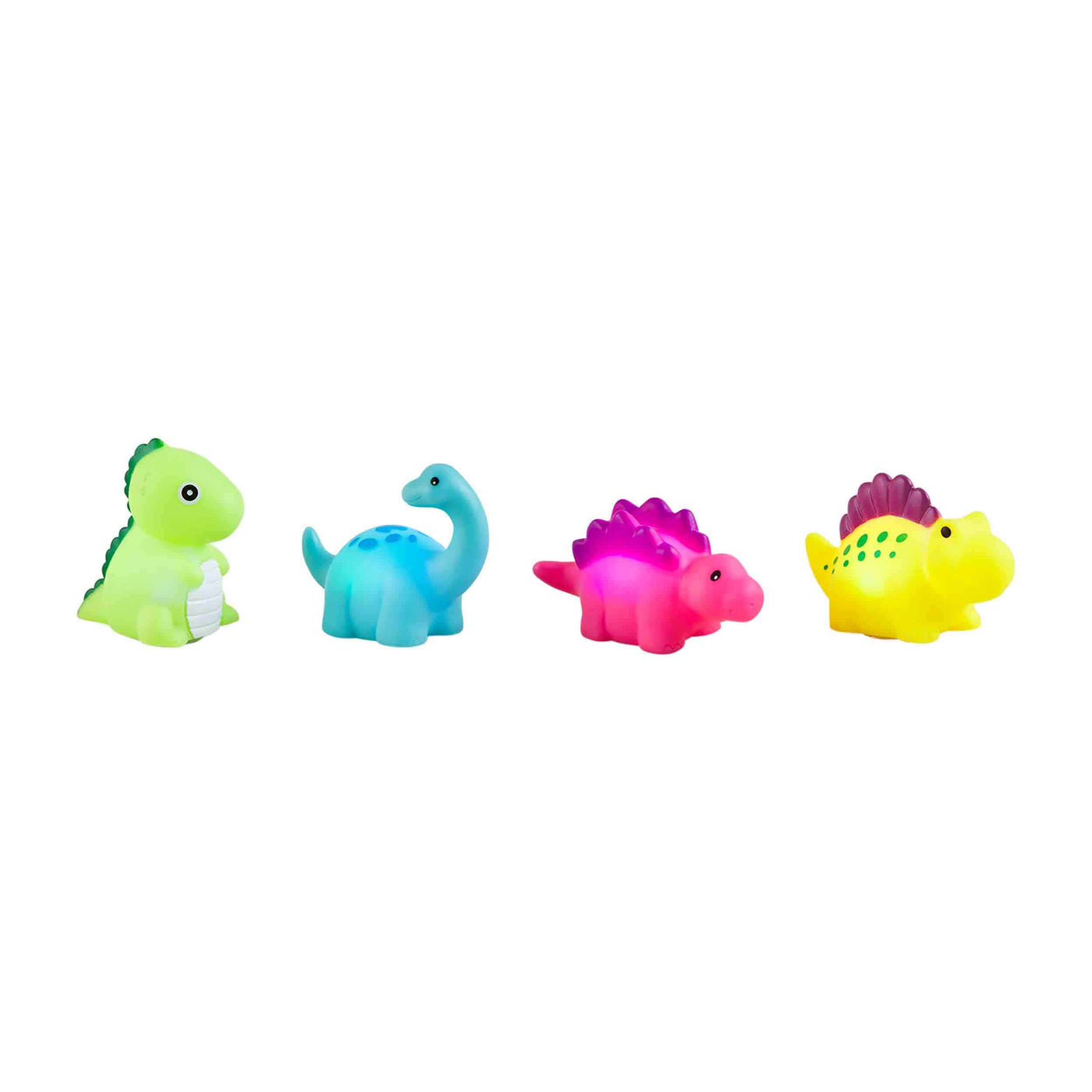 Dinosaur Light-Up Bath Toy Set