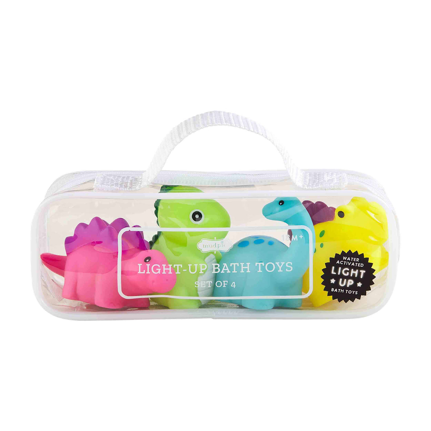 Dinosaur Light-Up Bath Toy Set