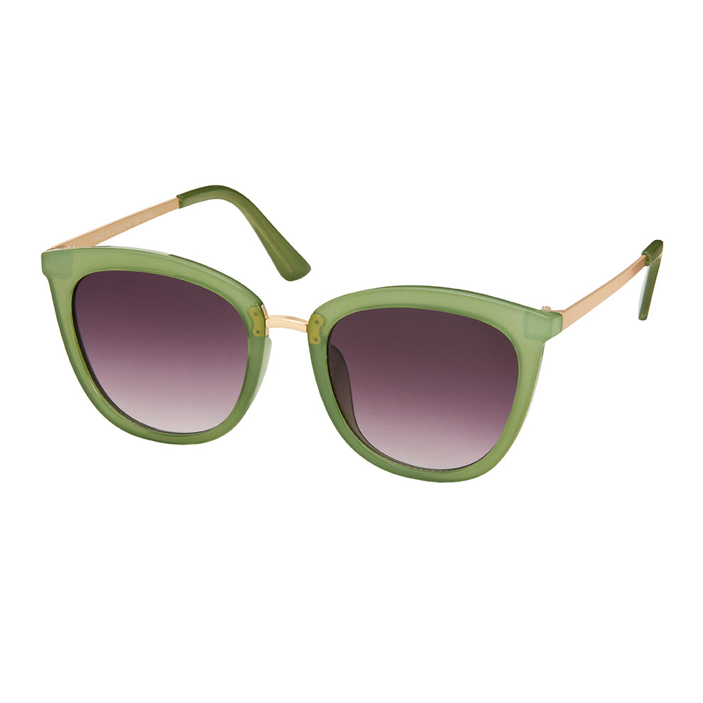 Jade Cat Eye Sunglasses - Green