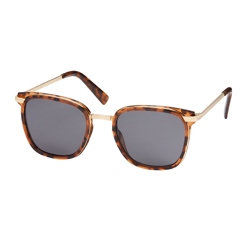 Jade Square Sunglasses - Amber Tortoise
