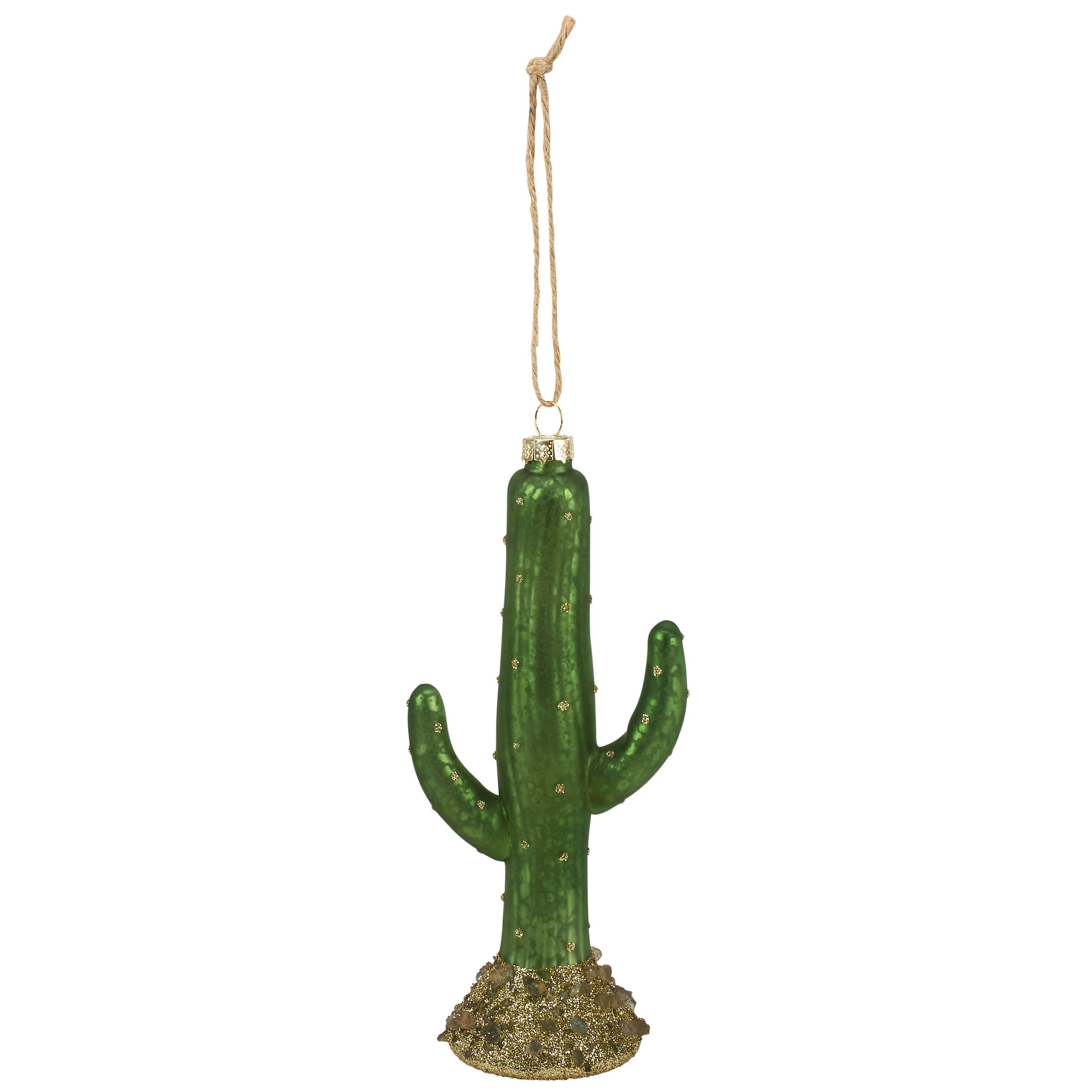 Saguaro Glass Ornament