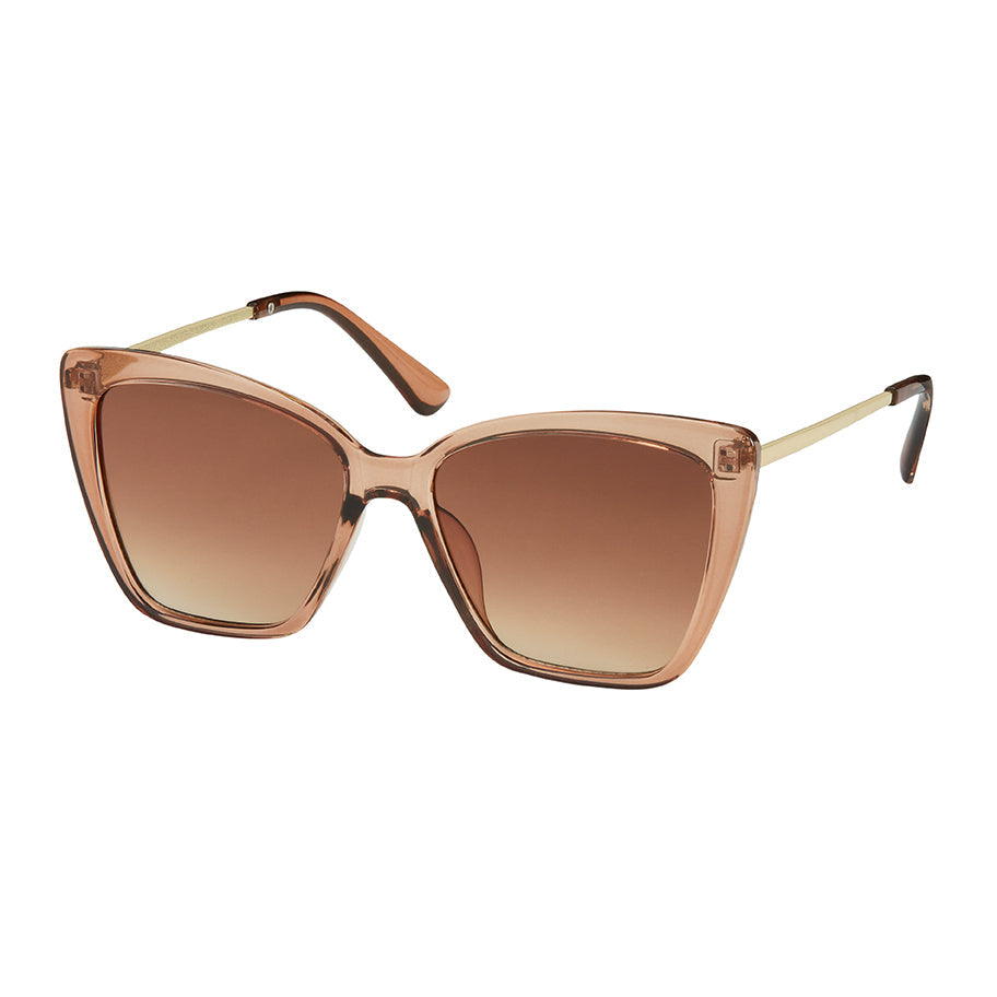 Jade Collection - Square Metal Aviator Sunglasses