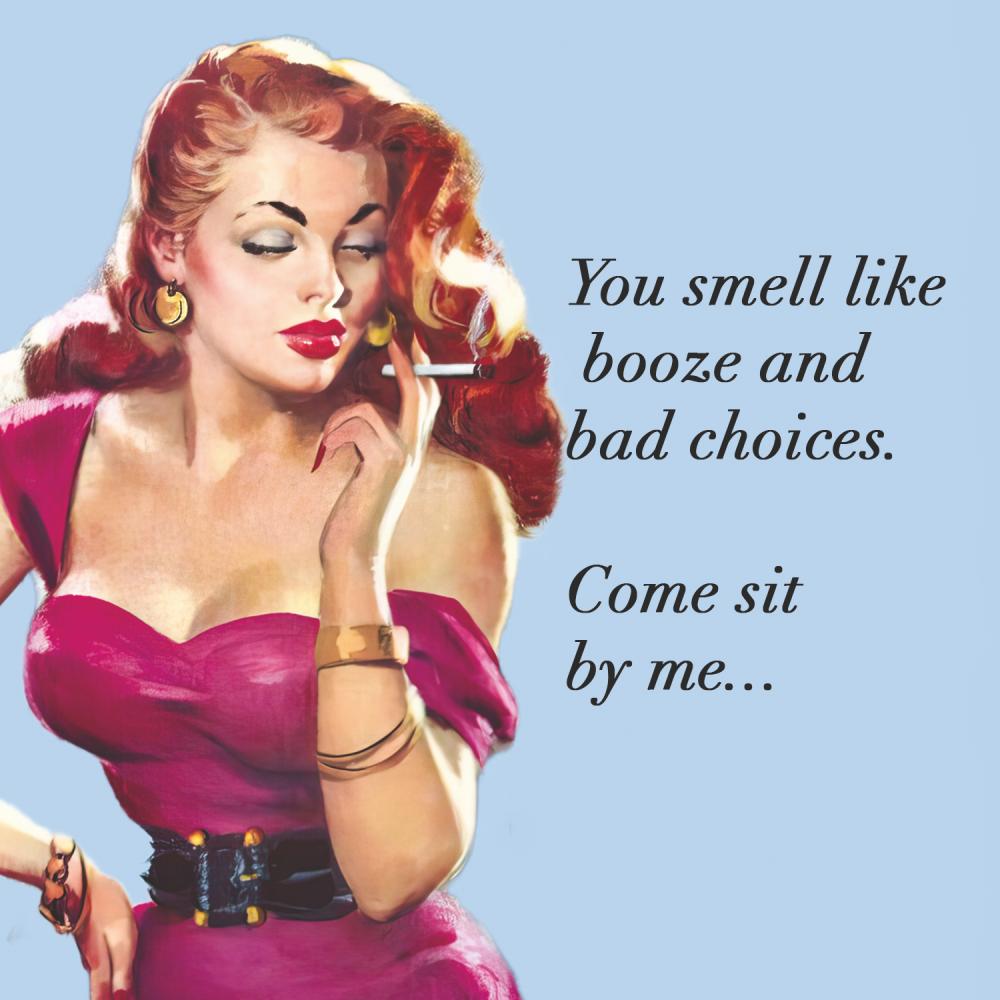 Come Sit By Me Beverage Napkins - Just Fabulous Palm Springs