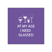 Glasses Beverage Napkins
