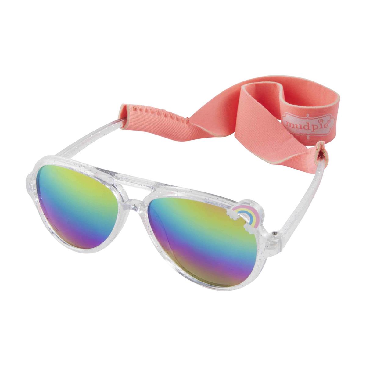 Kids Sunglasses & Strap Set - Rainbow