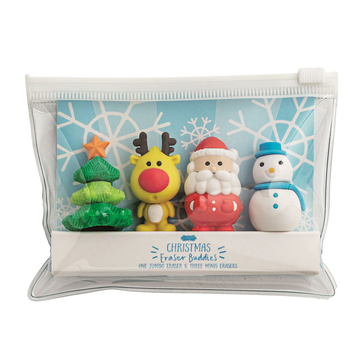 Christmas Eraser Buddies