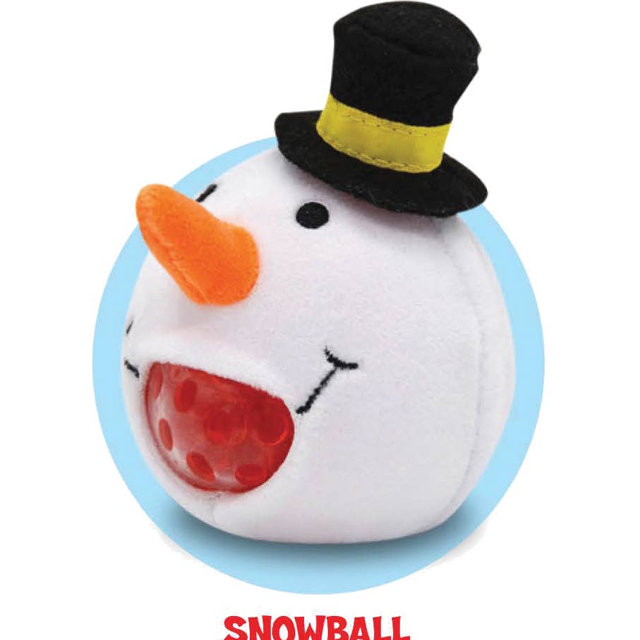 Christmas Plush Ball Jellies - Snowball