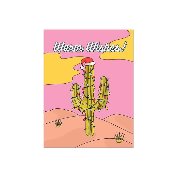 Warm Wishes Holiday Greeting Card
