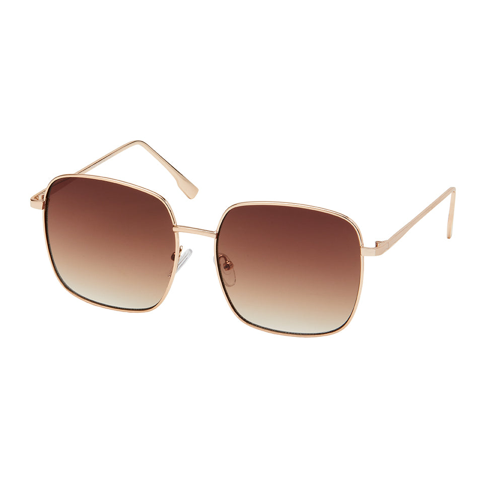 Jade Collection - Metal Square Sunglasses