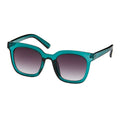 Rose Collection - Square Crystal Colors Sunglasses