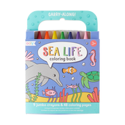 Carry Along Coloring Book Set - Sea Life - Just Fabulous Palm Springs